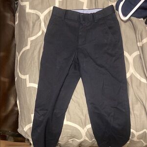 Tommy Hilfiger Blue Dress Pants with Tapered Ankle